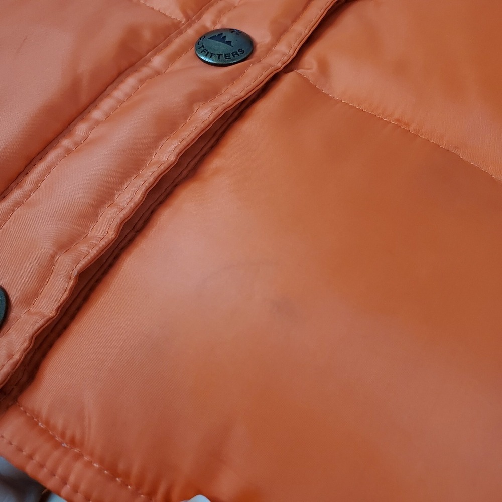 Powder River Outfitters Panhandle‎ Slim DOWN Puffer Vest Sz M Med Hunter Orange - Picture 5 of 9